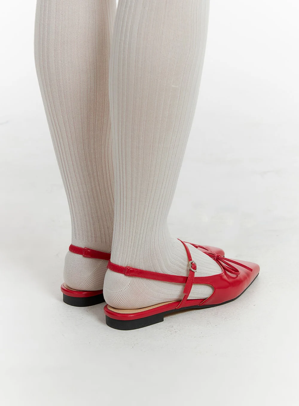 Ribbon Flat Slingbacks IF423 - Image 4