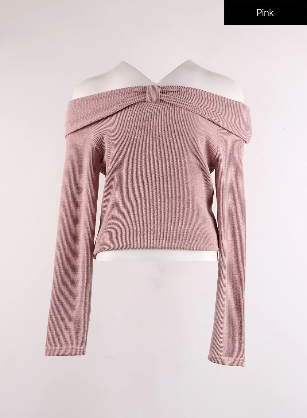 Ribbon Off-Shoulder Top IF402 - Image 11