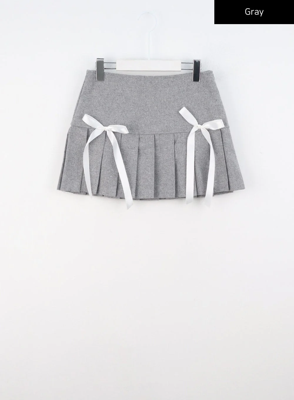 Ribbon Pleated Mini Skirt CS320 - Image 12