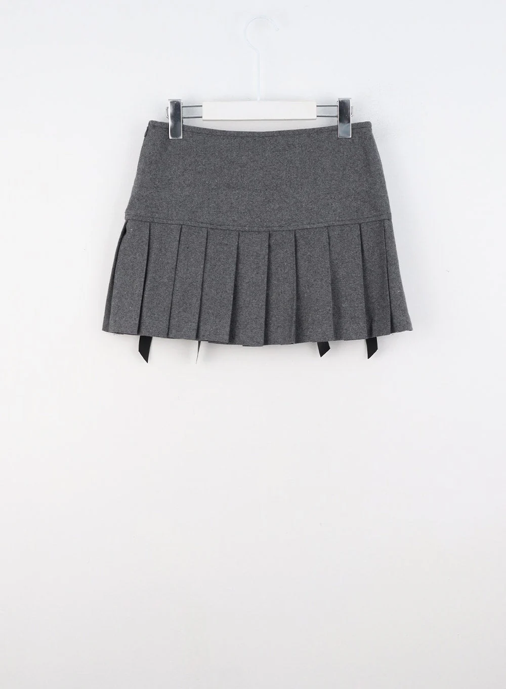 Ribbon Pleated Mini Skirt CS320 - Image 14