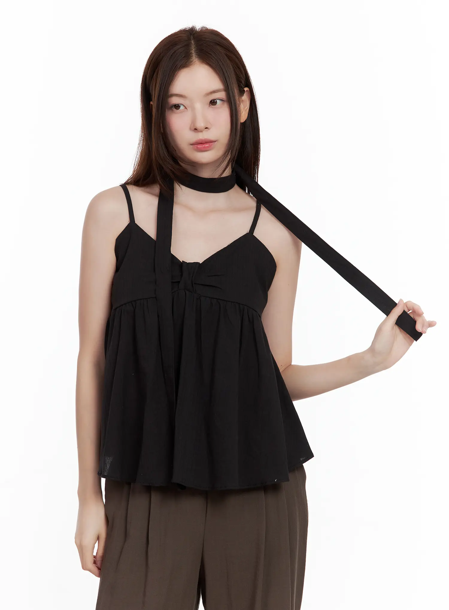 Ribbon Tie Tank & Scarf Set CL502 - Image 12
