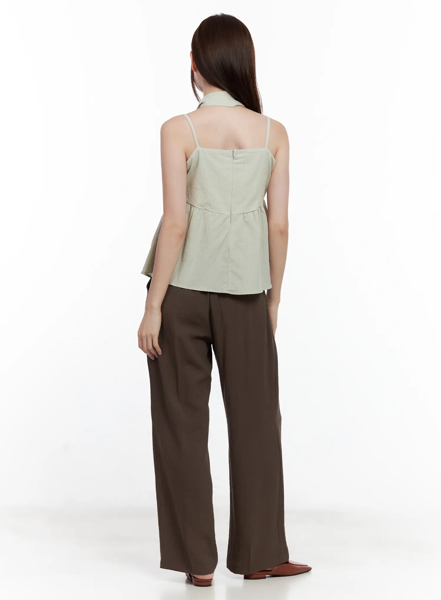 Ribbon Tie Tank & Scarf Set CL502 - Image 5