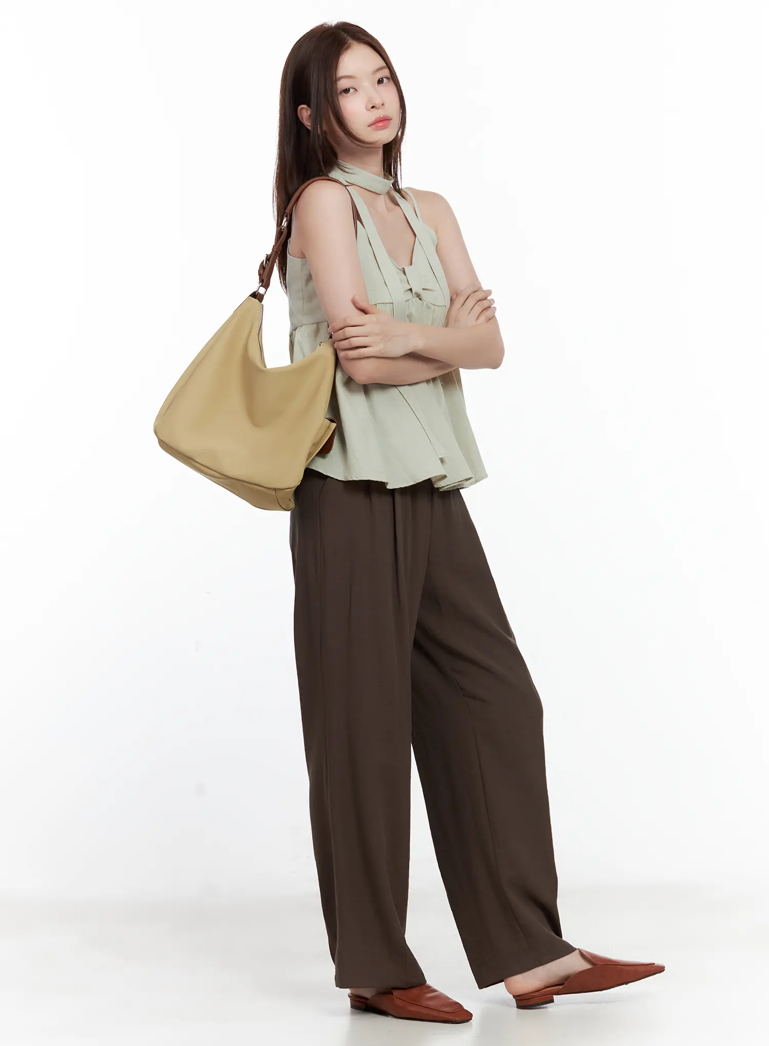 Ribbon Tie Tank & Scarf Set CL502 - Image 8