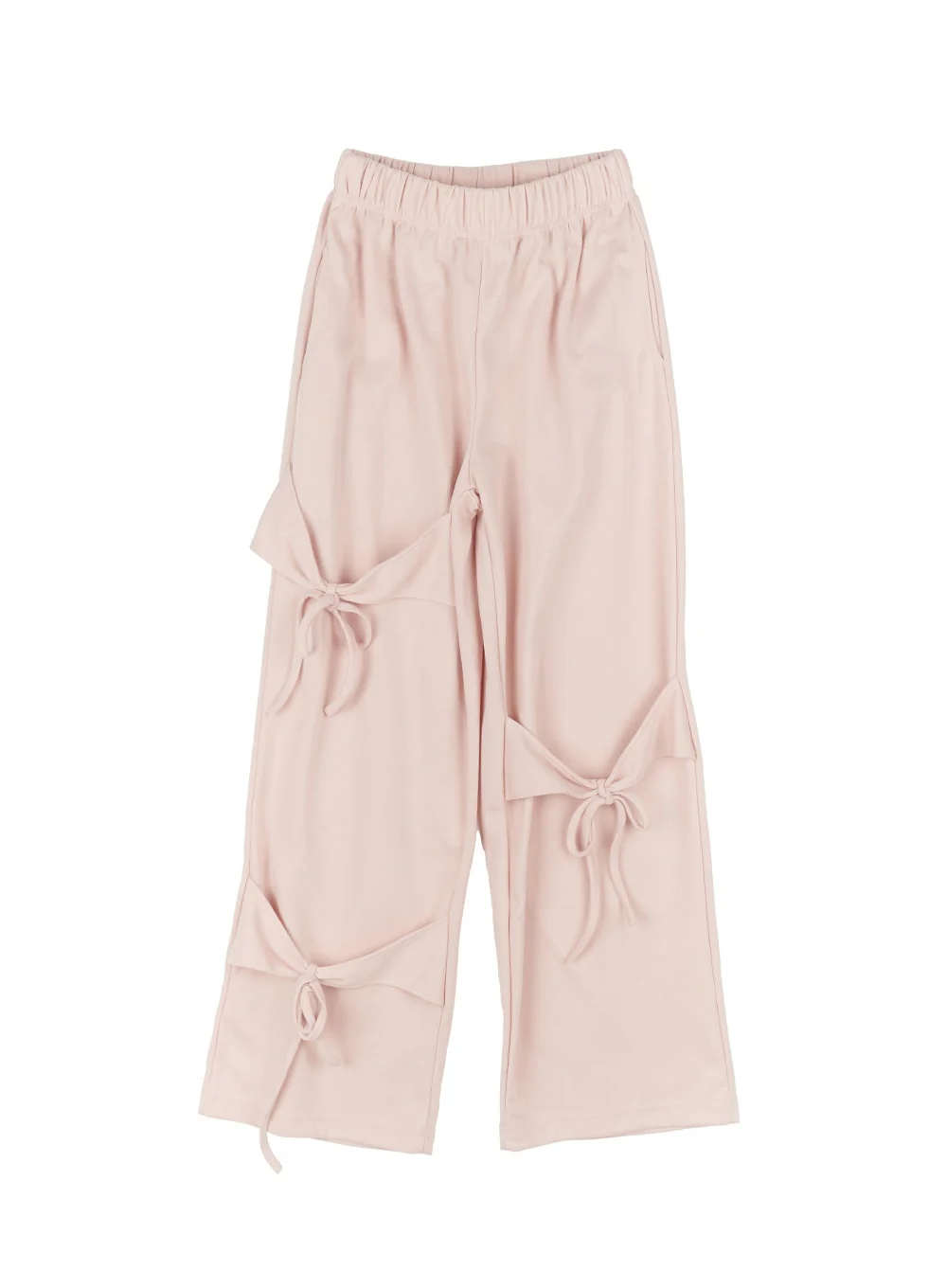 Ribbon Wide-Leg Sweatpants IA524 - Image 15