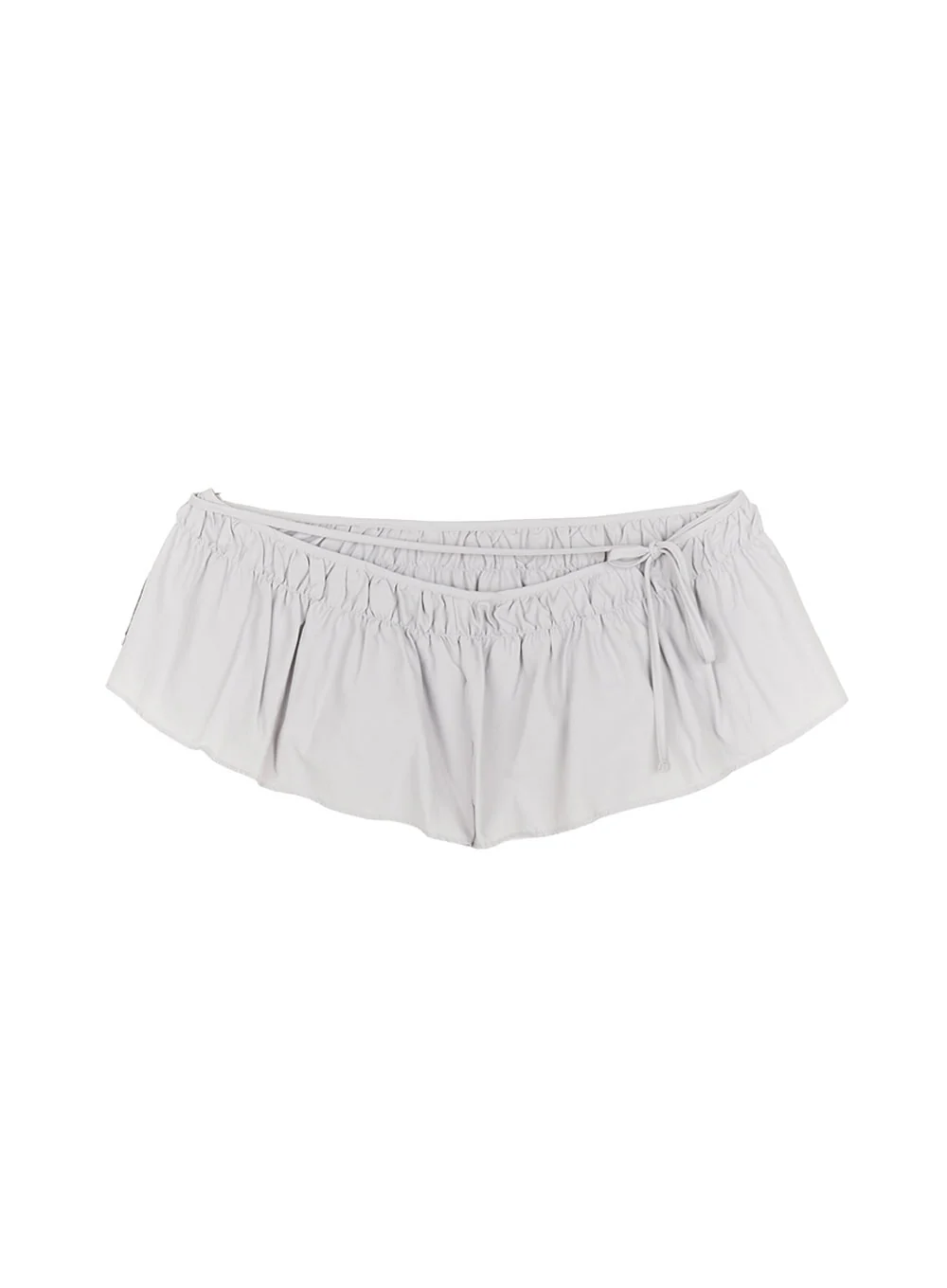 Ribbon Wrap Flare Mini Skirt CF525 - Image 11