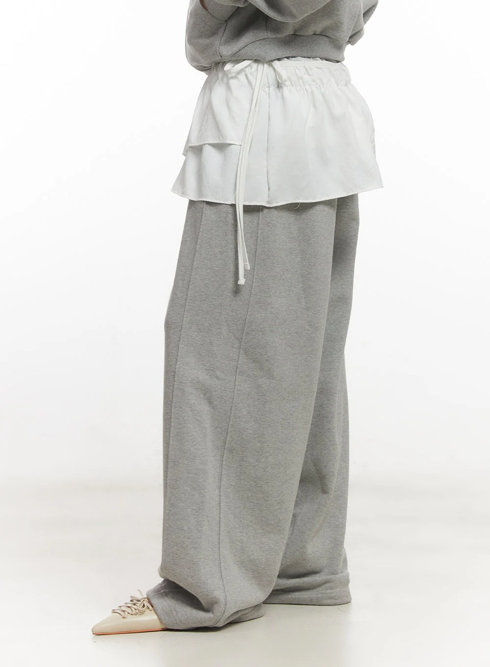 Ribbon Wrap Flare Mini Skirt CF525 - Image 6