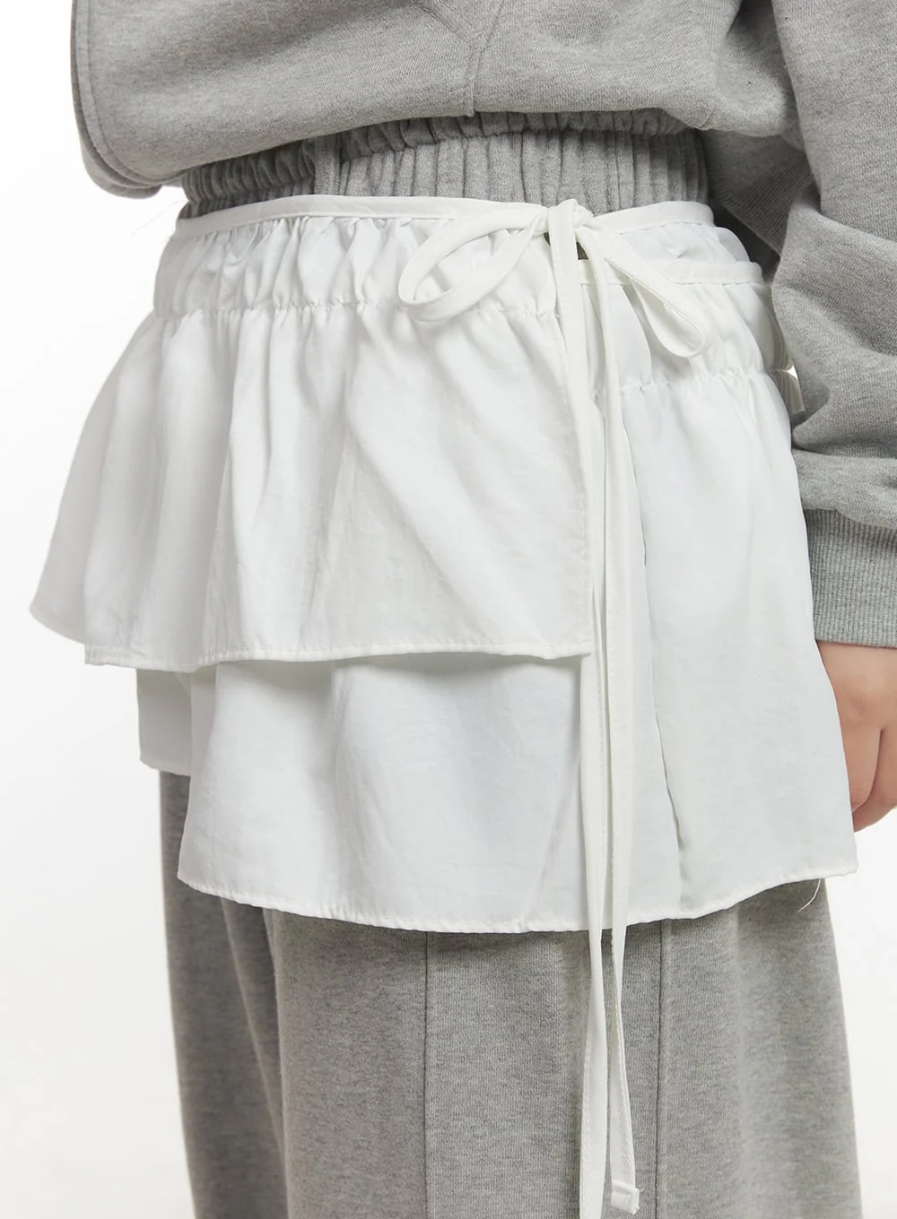 Ribbon Wrap Flare Mini Skirt CF525 - Image 8