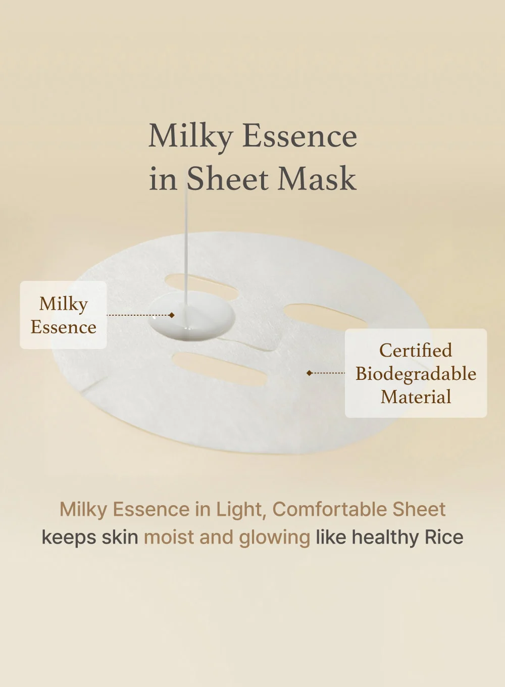 Rice Sheet Mask (20 ml / 1ea) - Image 4