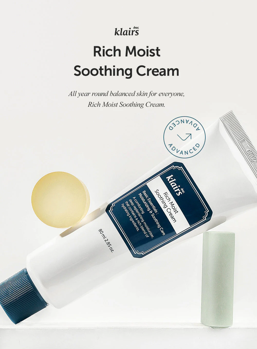Rich Moist Soothing Cream (80g) - Image 2