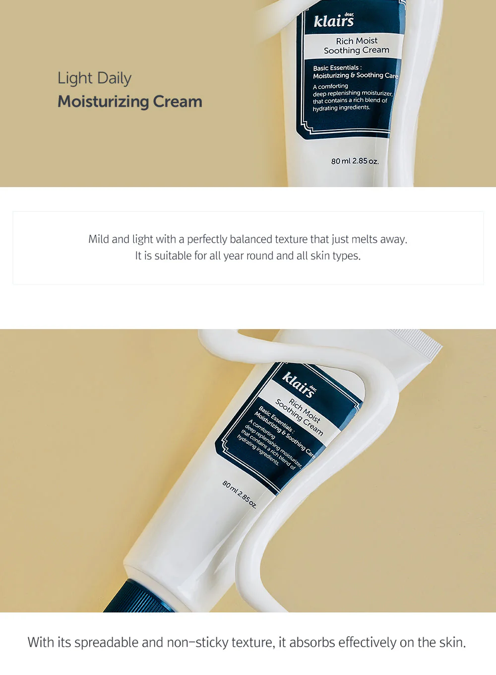 Rich Moist Soothing Cream (80g) - Image 8