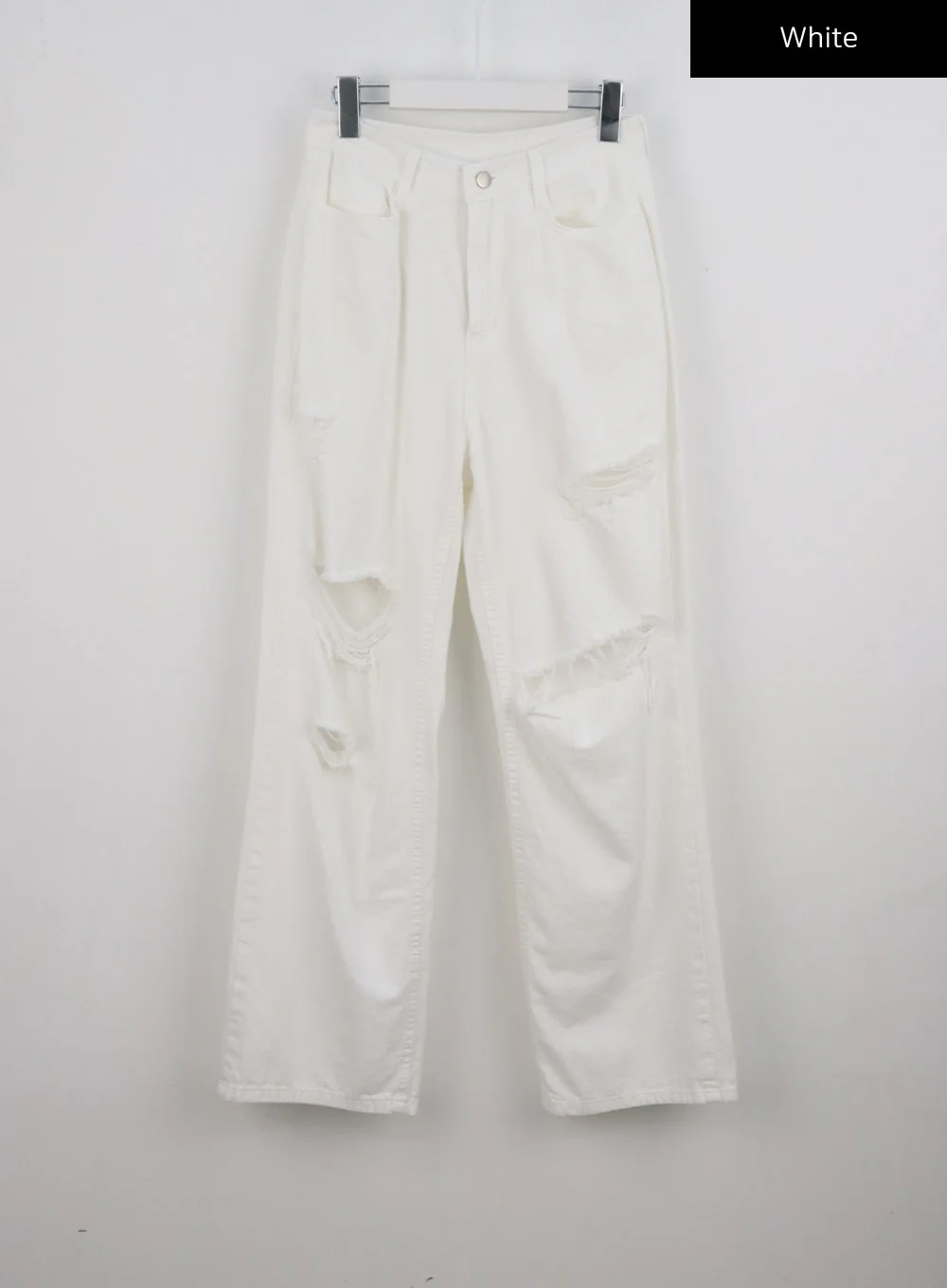 Ripped Wide Fit Cotton Pants CG310 - Image 14
