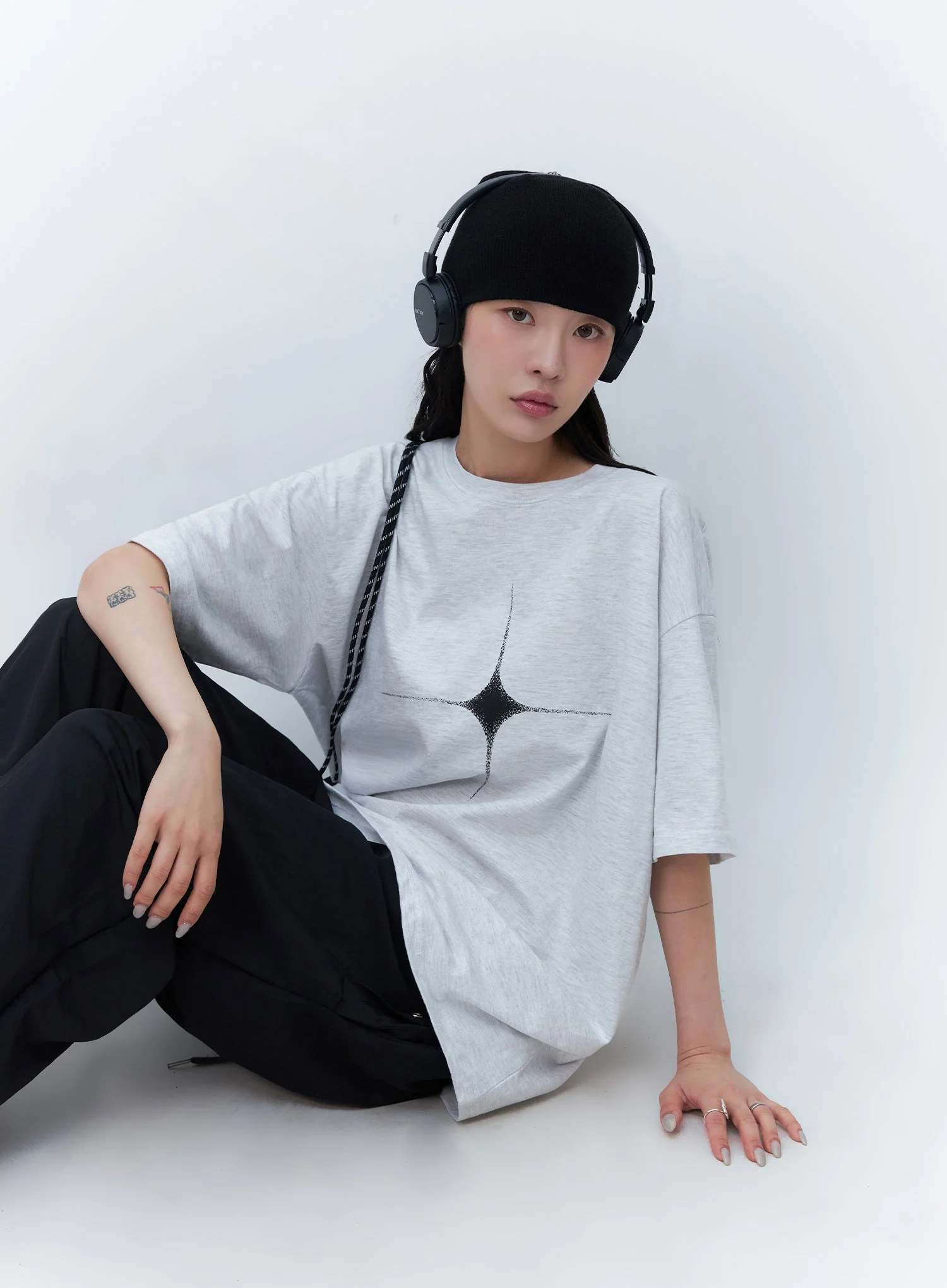 Rivet Edge Knit Beanie IC503 - Image 11