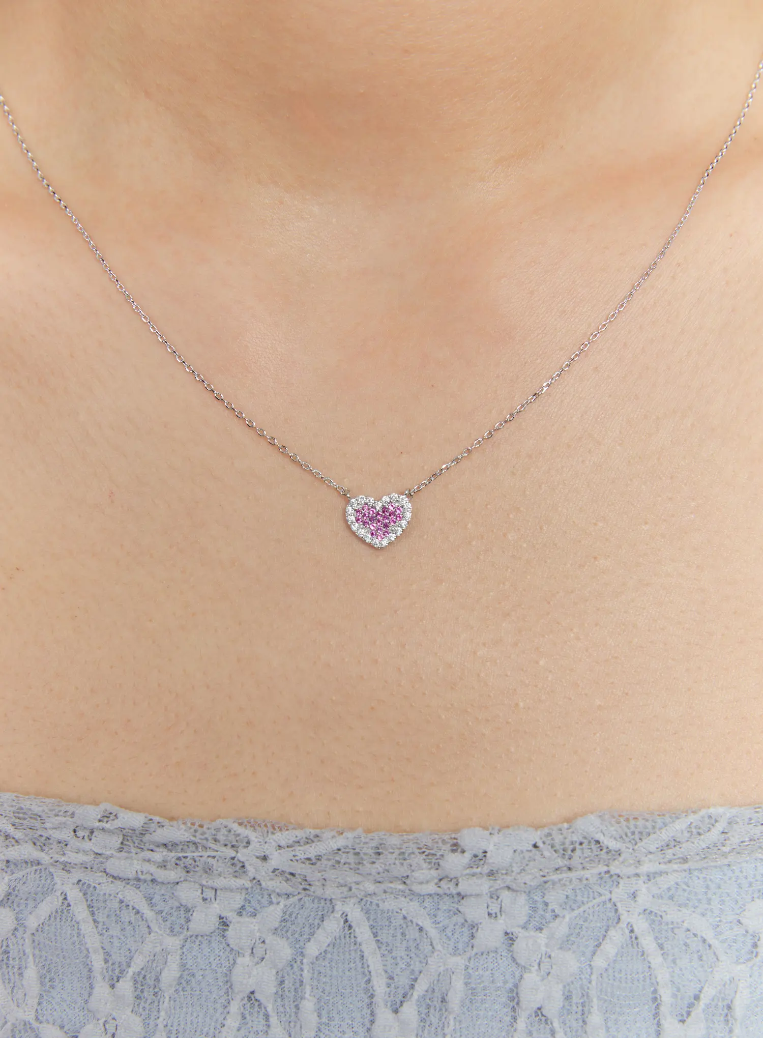 Rose Love Spark Necklace IS517 - Image 2
