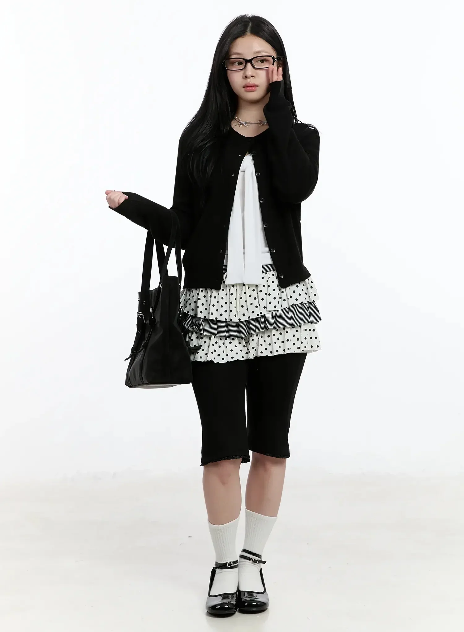 Round Neck Knit Cardigan IM519