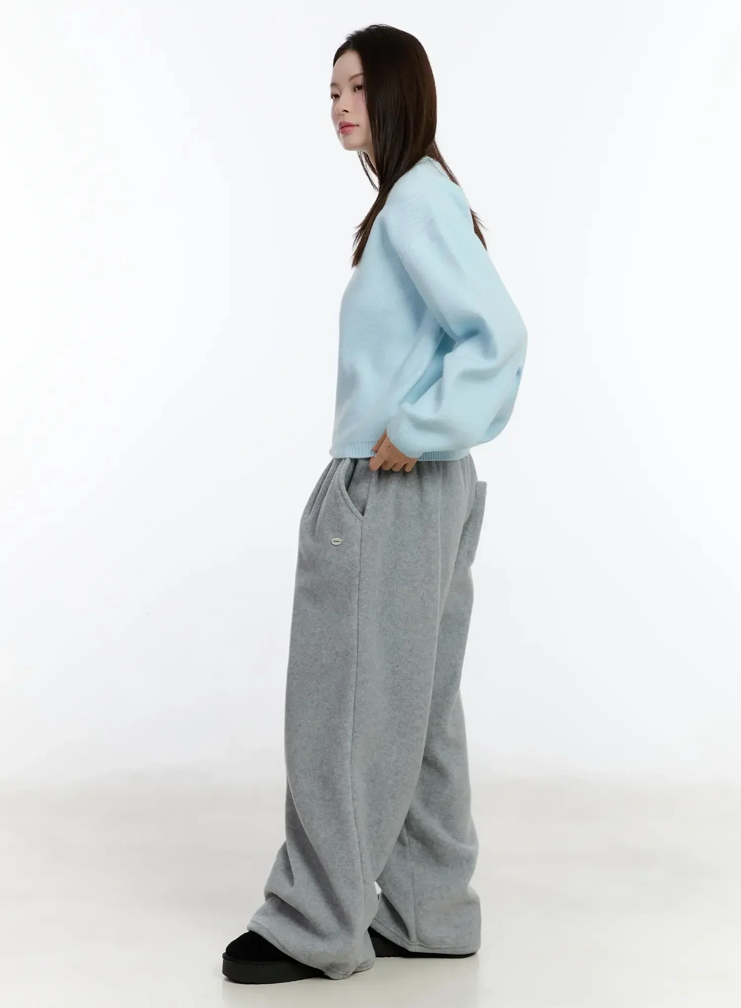 Round Neck Knit Sweater ID526 - Image 10