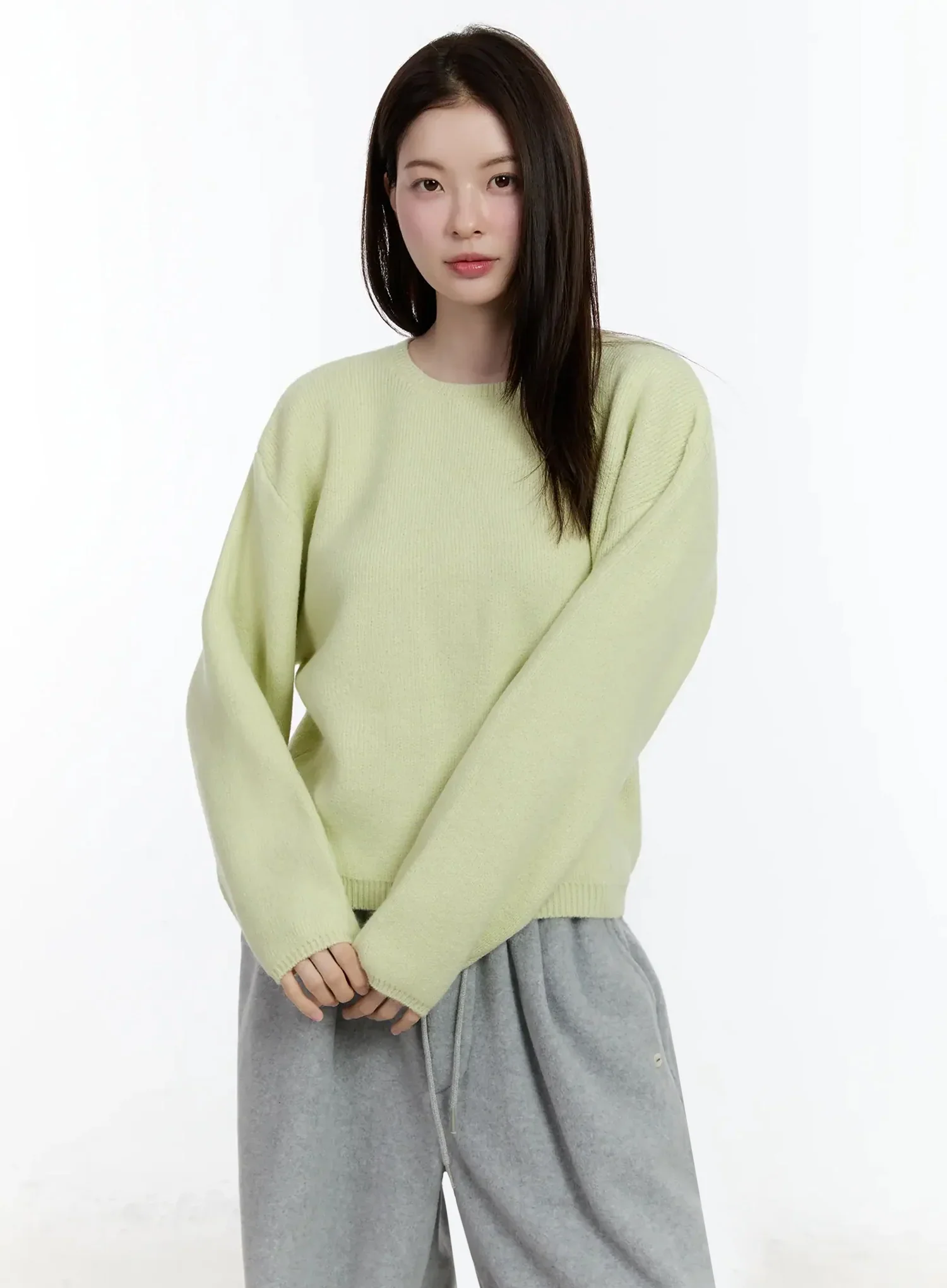 Round Neck Knit Sweater ID526 - Image 13