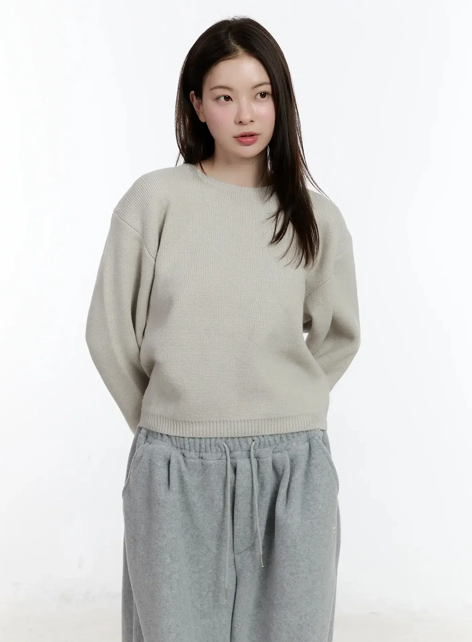 Round Neck Knit Sweater ID526 - Image 14