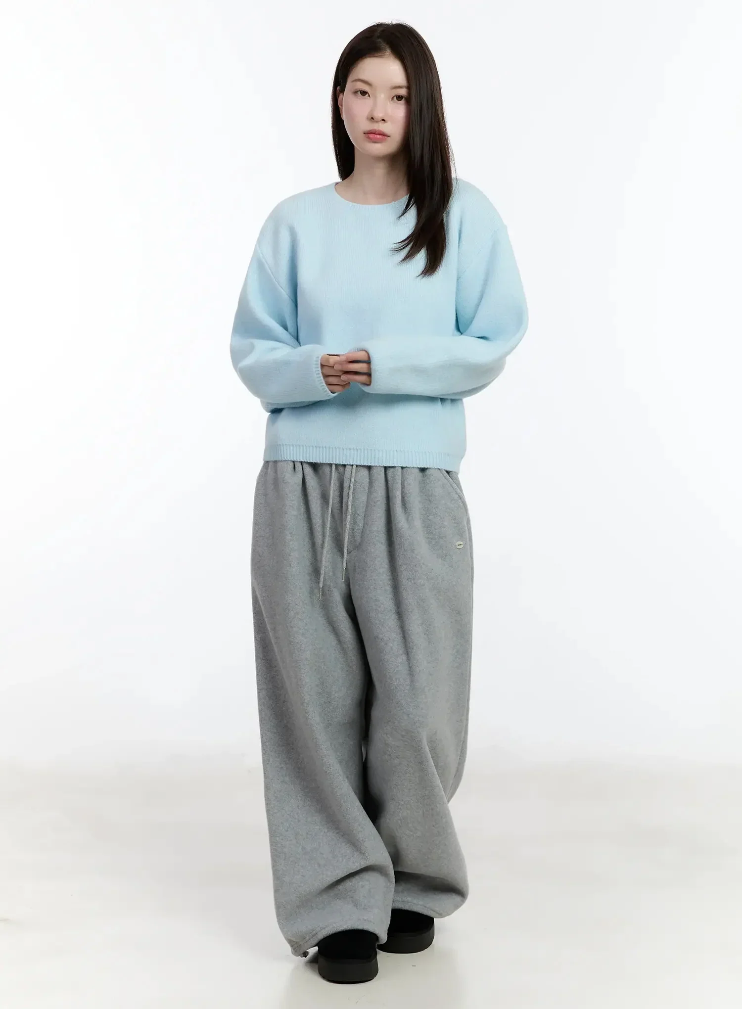 Round Neck Knit Sweater ID526 - Image 4