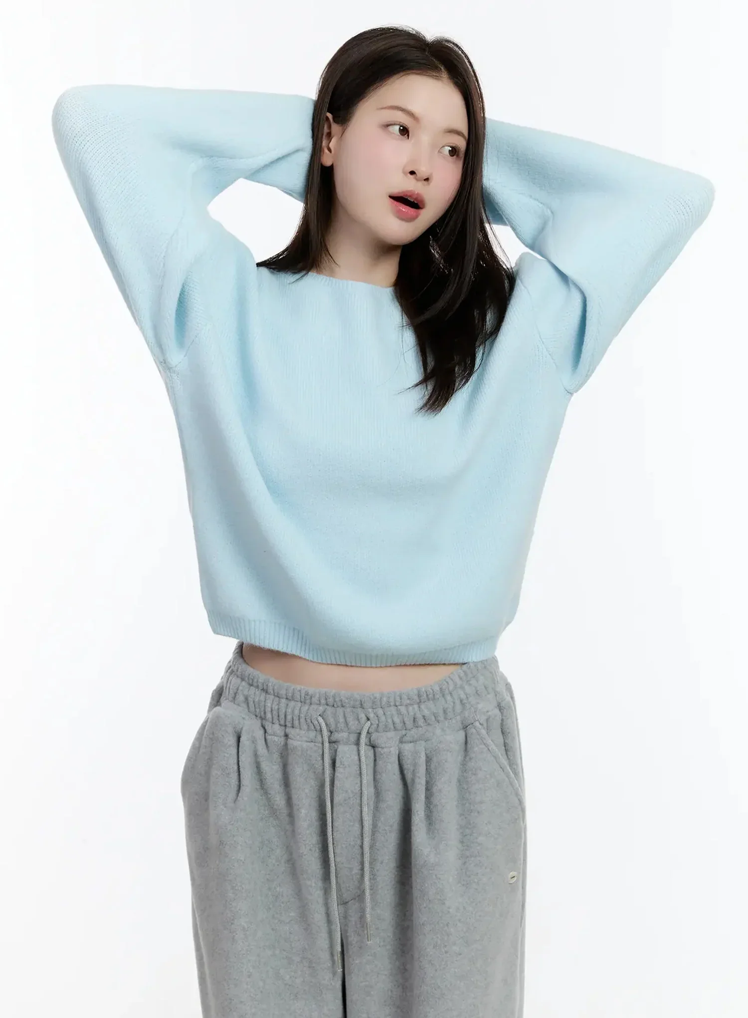 Round Neck Knit Sweater ID526 - Image 6