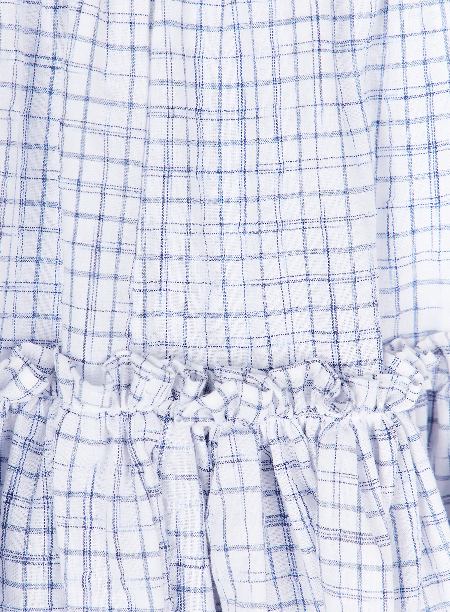 Ruffle Frill Midi Jean Skirt CY513 - Image 11