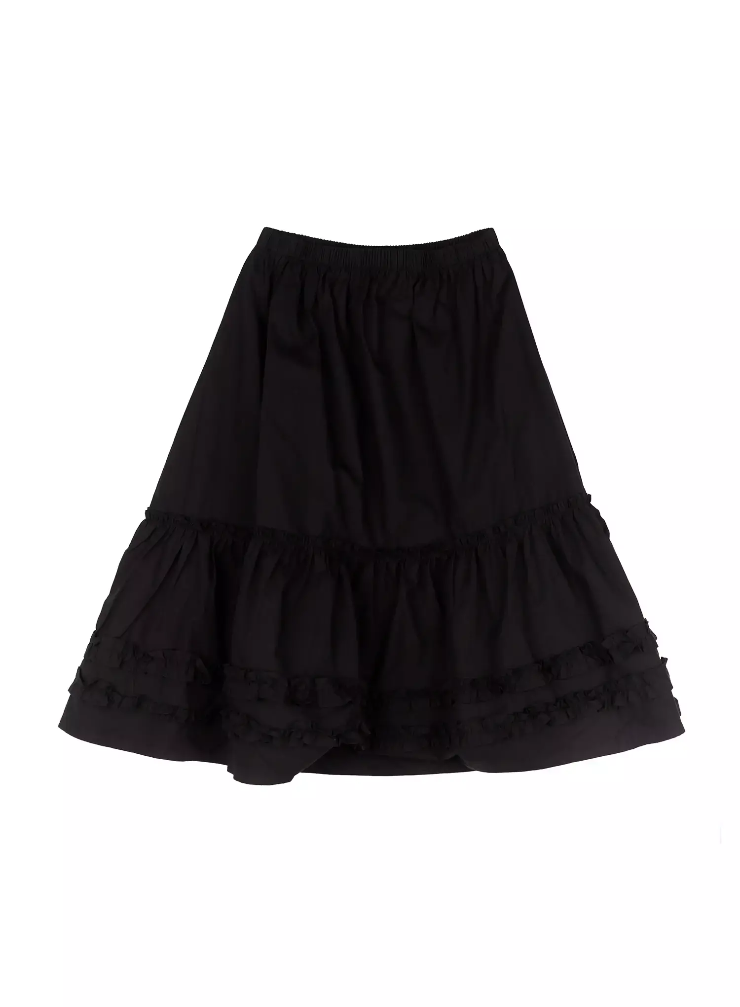 Ruffle Layered Midi Skirt IG527 - Image 16