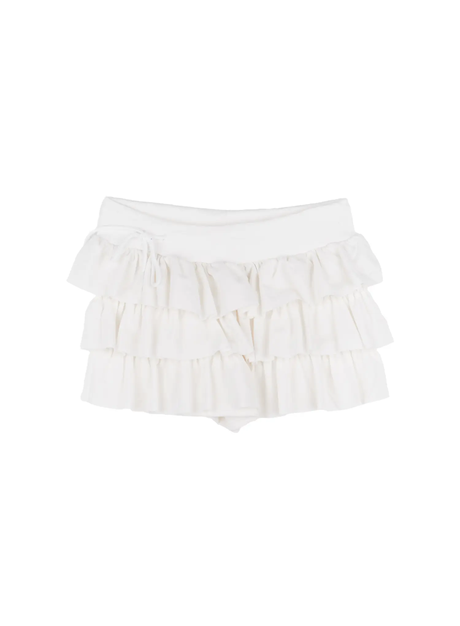 Ruffle Layered Mini Skirt CL501 - Image 15