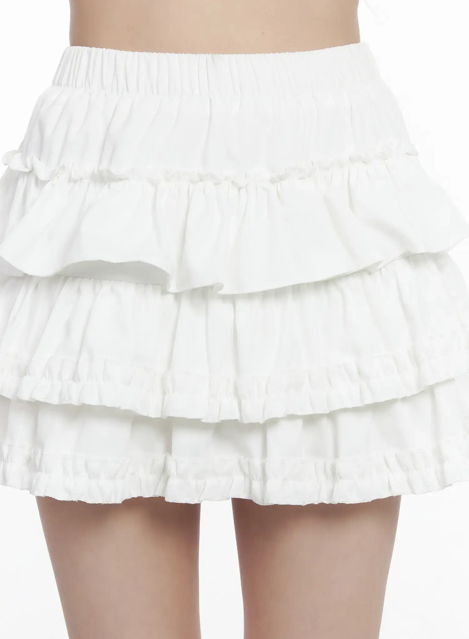 Ruffle Layered Mini Skirt CM524 - Image 9