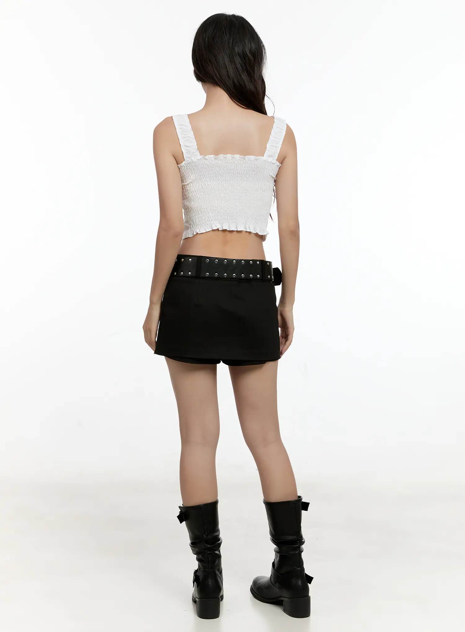 Ruffled Button-Up Top CL531 - Image 8