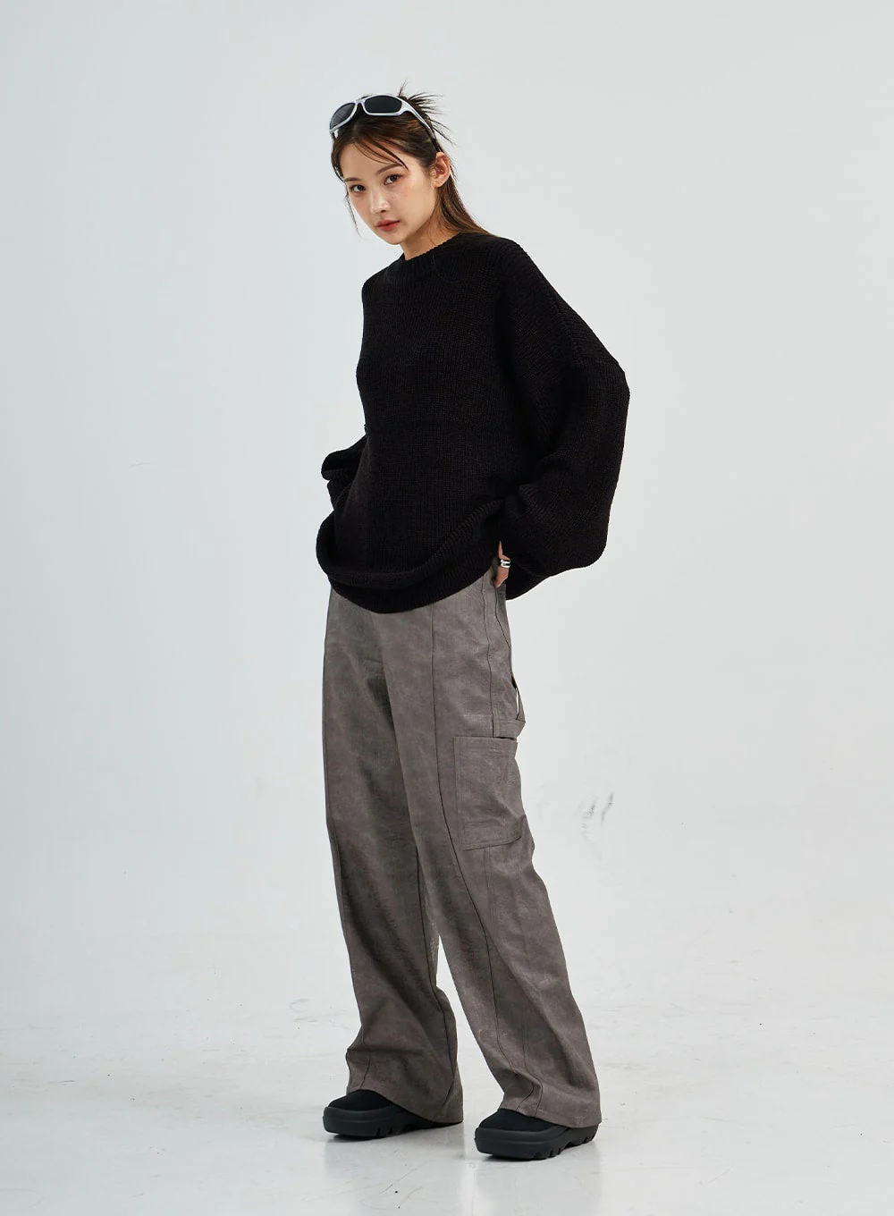 Sabrina Basic Loose Fit Knit CS27 - Image 7