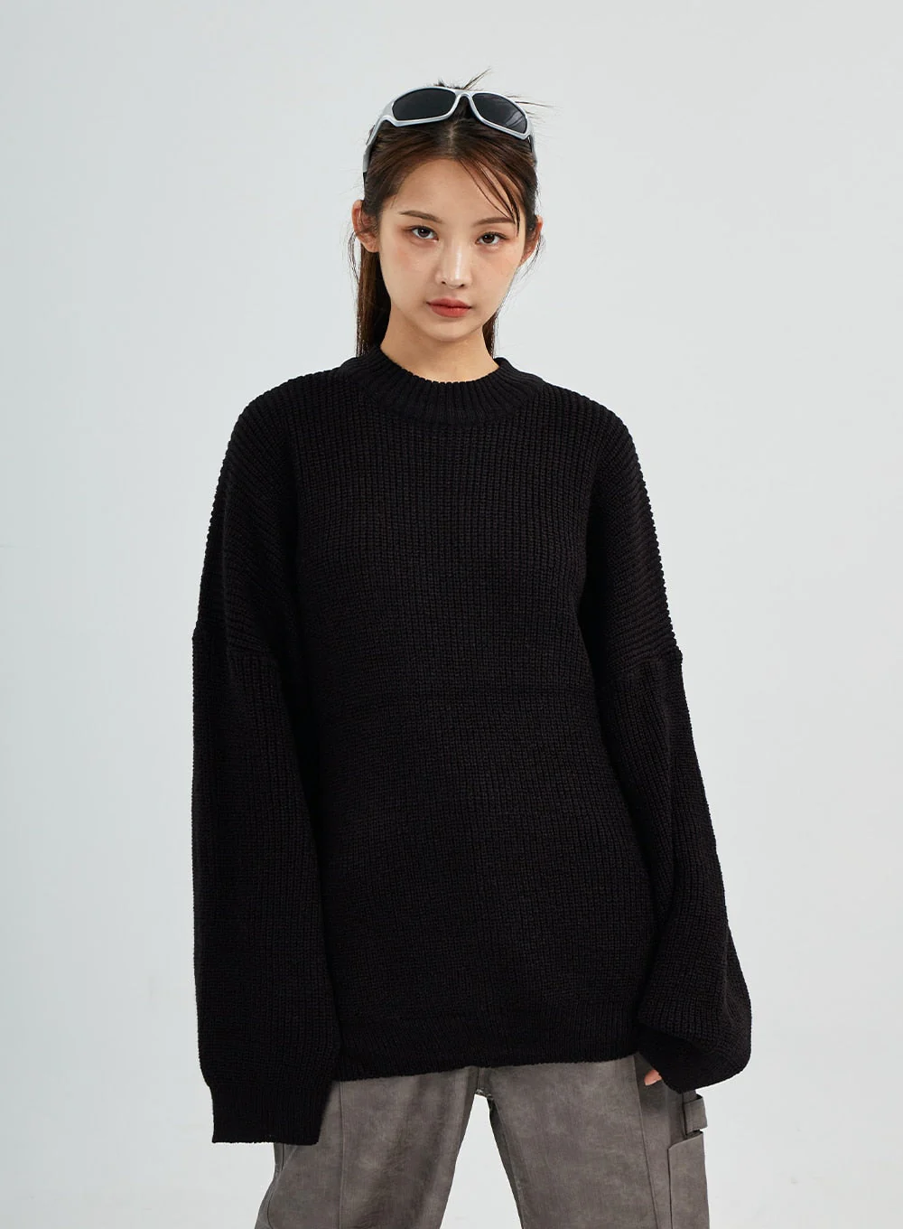 Sabrina Basic Loose Fit Knit CS27 - Image 9