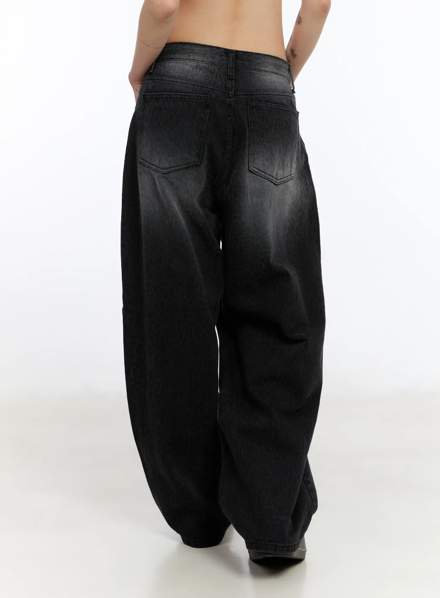 Salma Leopard Print Wide Leg Jeans CA508 - Image 6