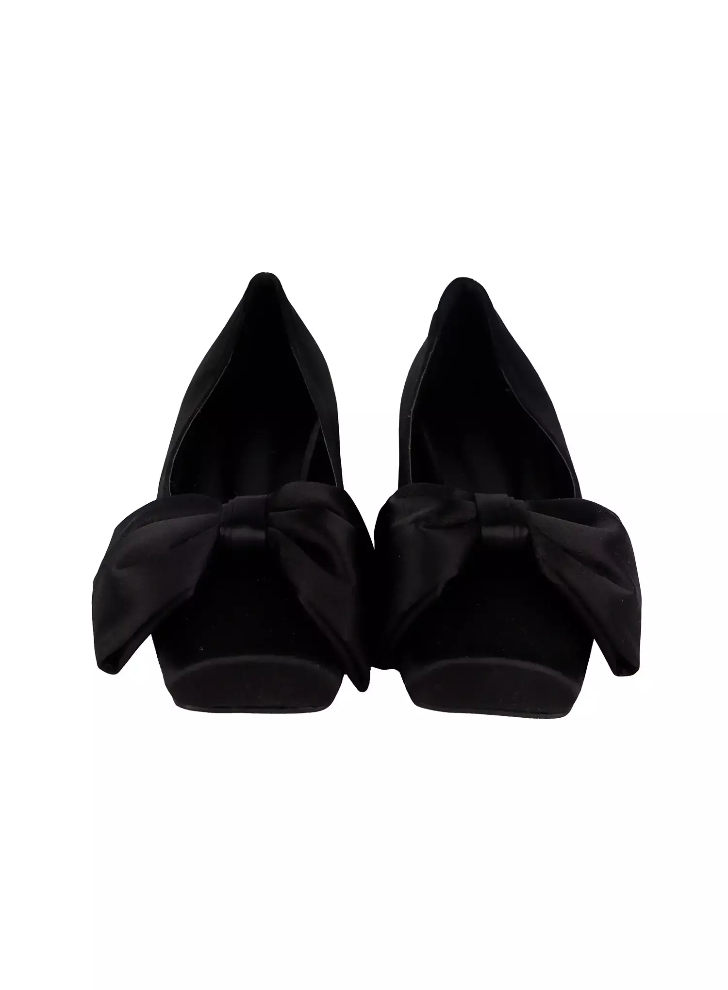 Satin Bow Ballet Flats IM502 - Image 11