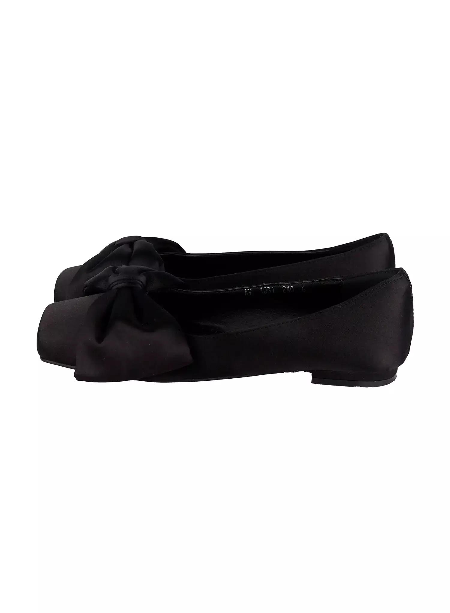 Satin Bow Ballet Flats IM502 - Image 14