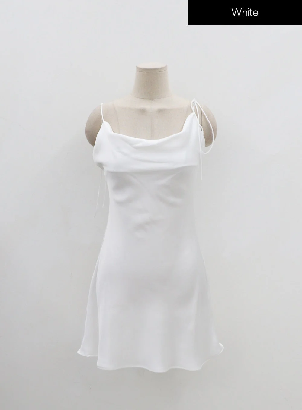 Satin Lingerie Style Mini Dress IN08 - Image 18