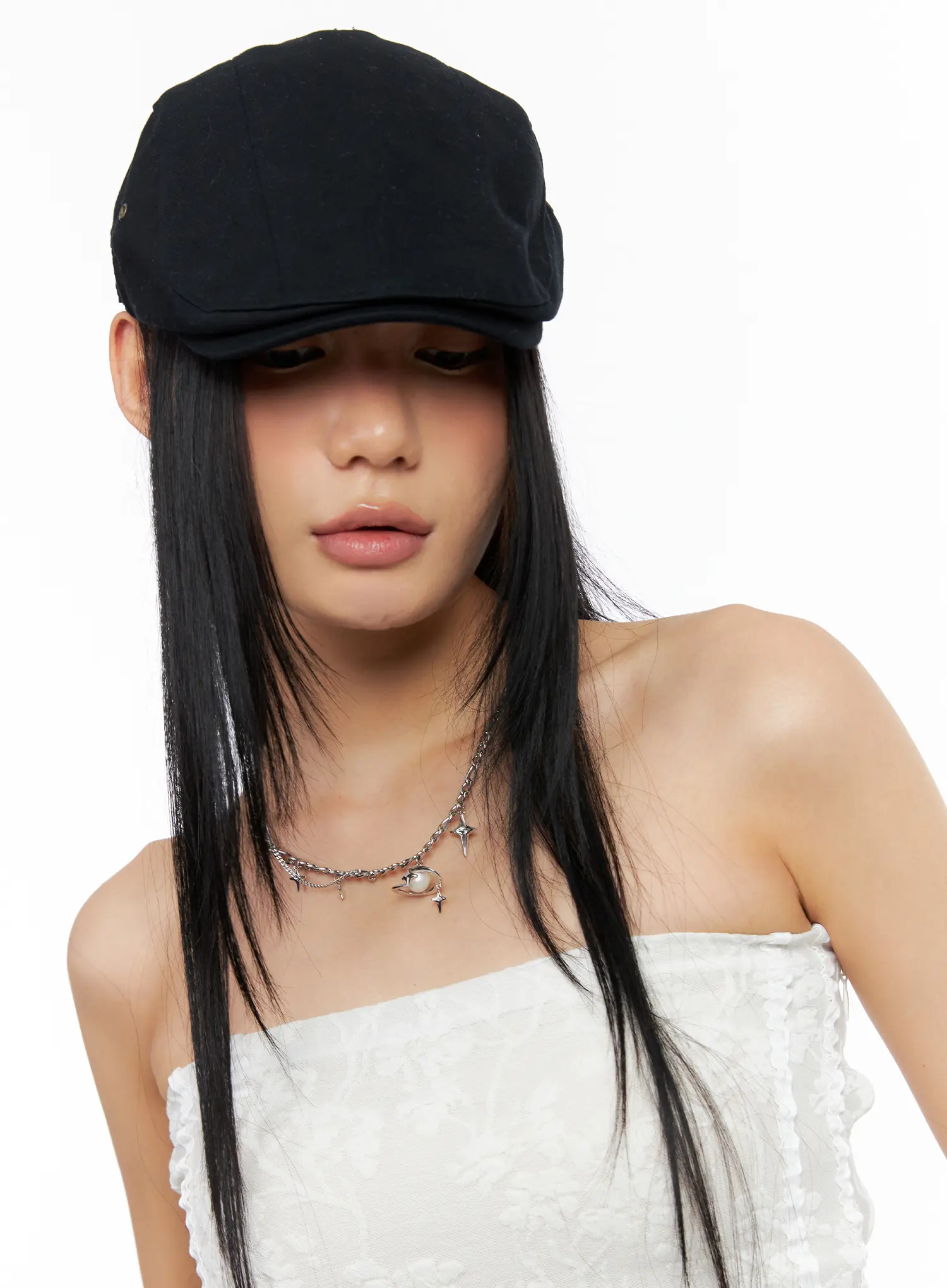 Saturn Chain Necklace CL530 - Image 2