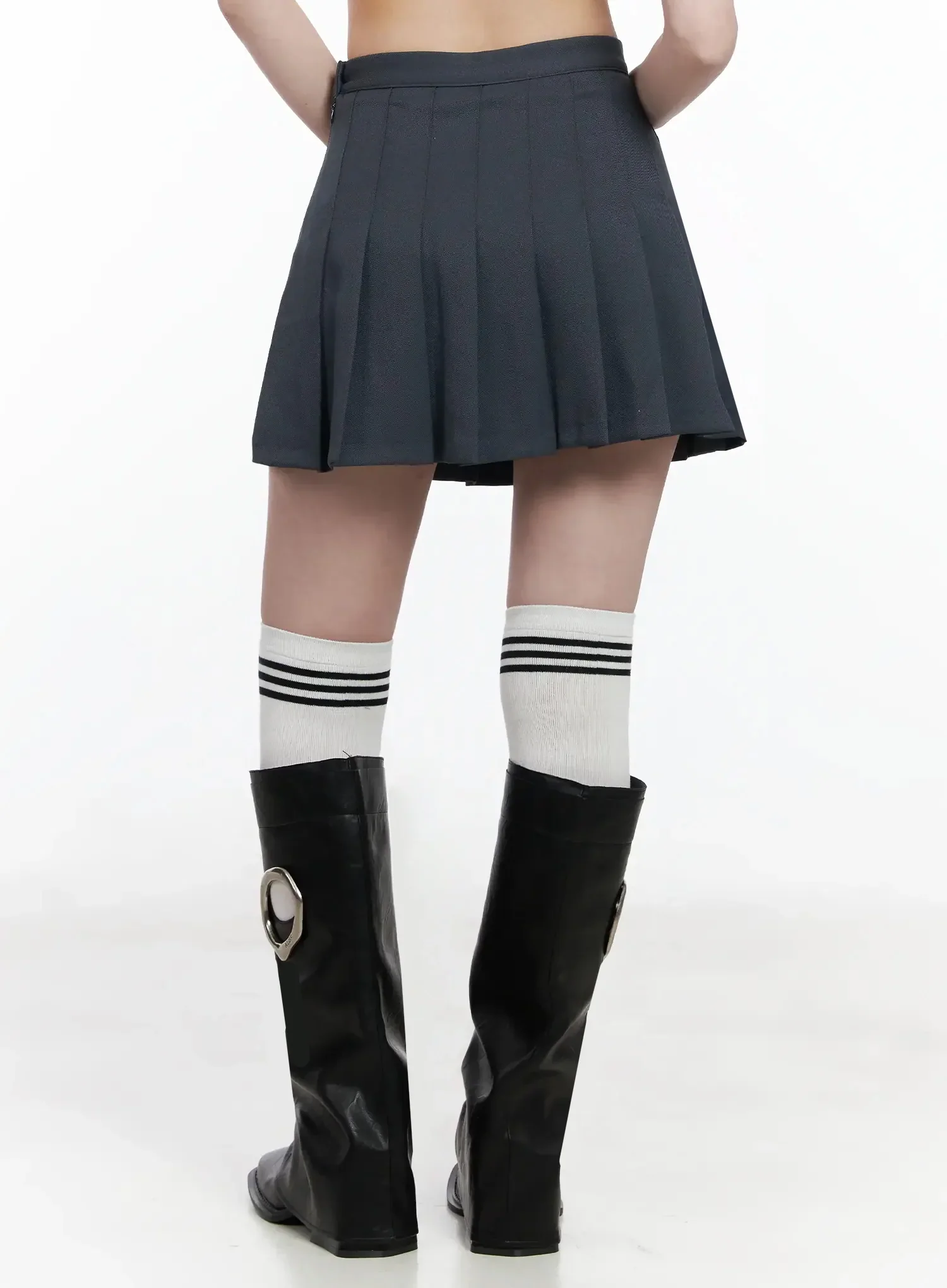 School Girl Mini Skirt IJ528 - Image 11