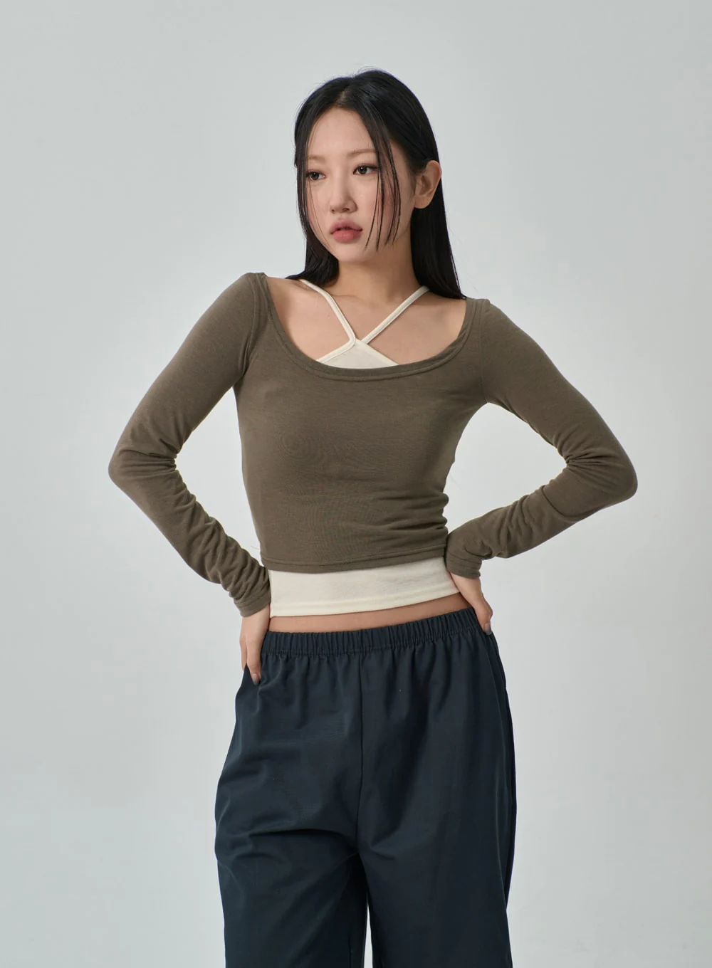 Scoop Neck Top IF314 - Image 8