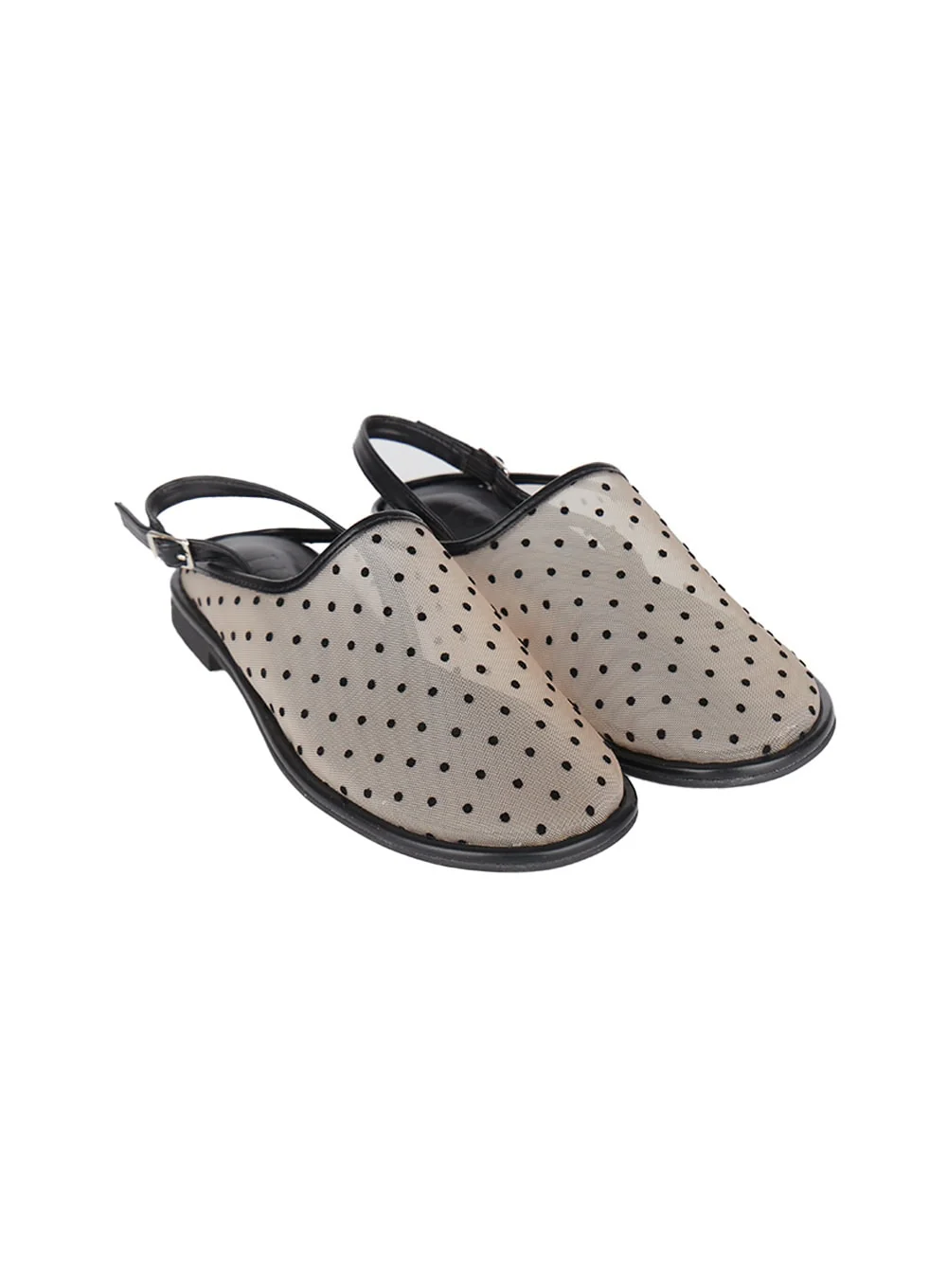 See-Through Polkadot Sandals IY509 - Image 14