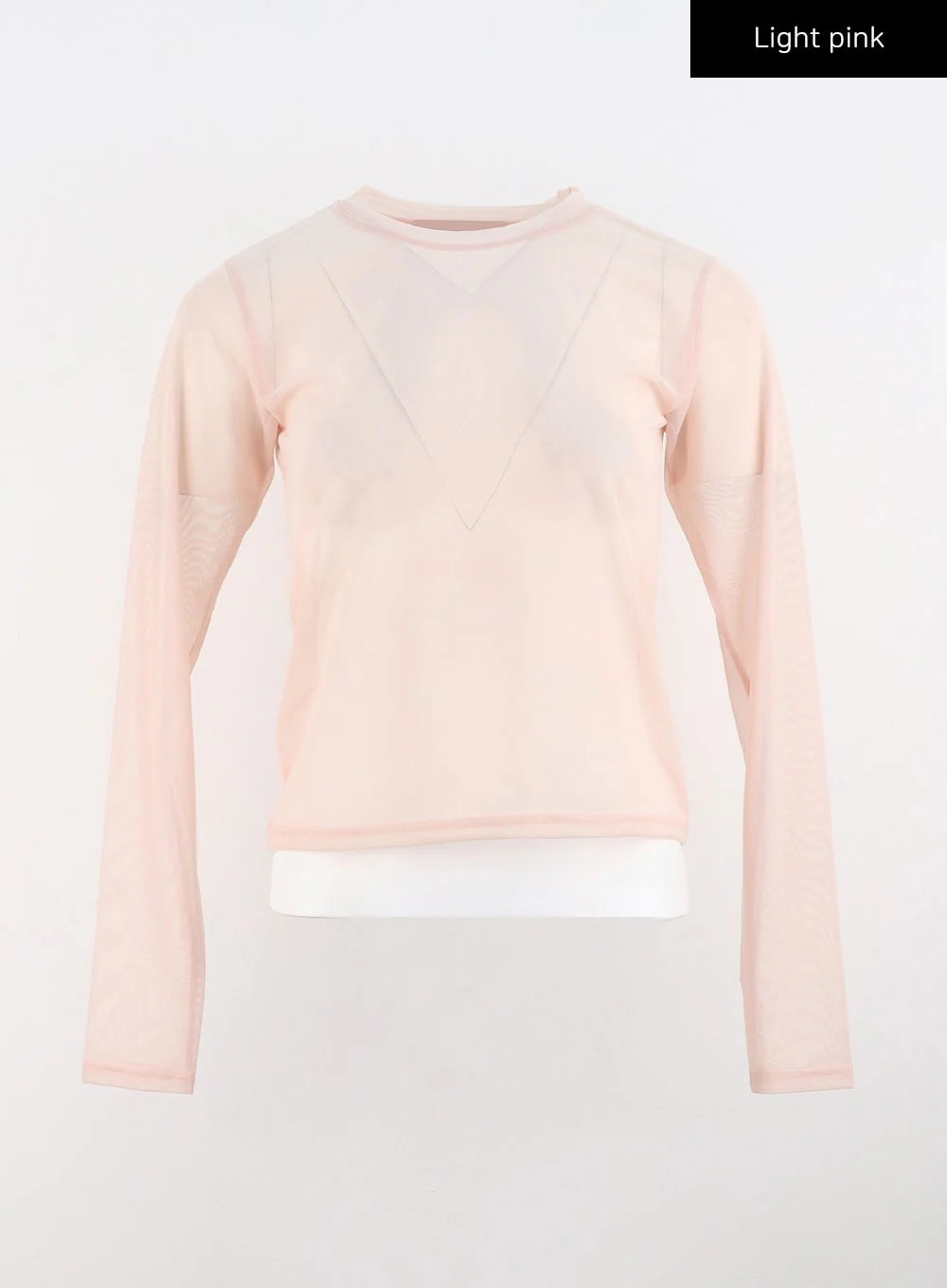 Sheer Long Sleeve Top CS302 - Image 14