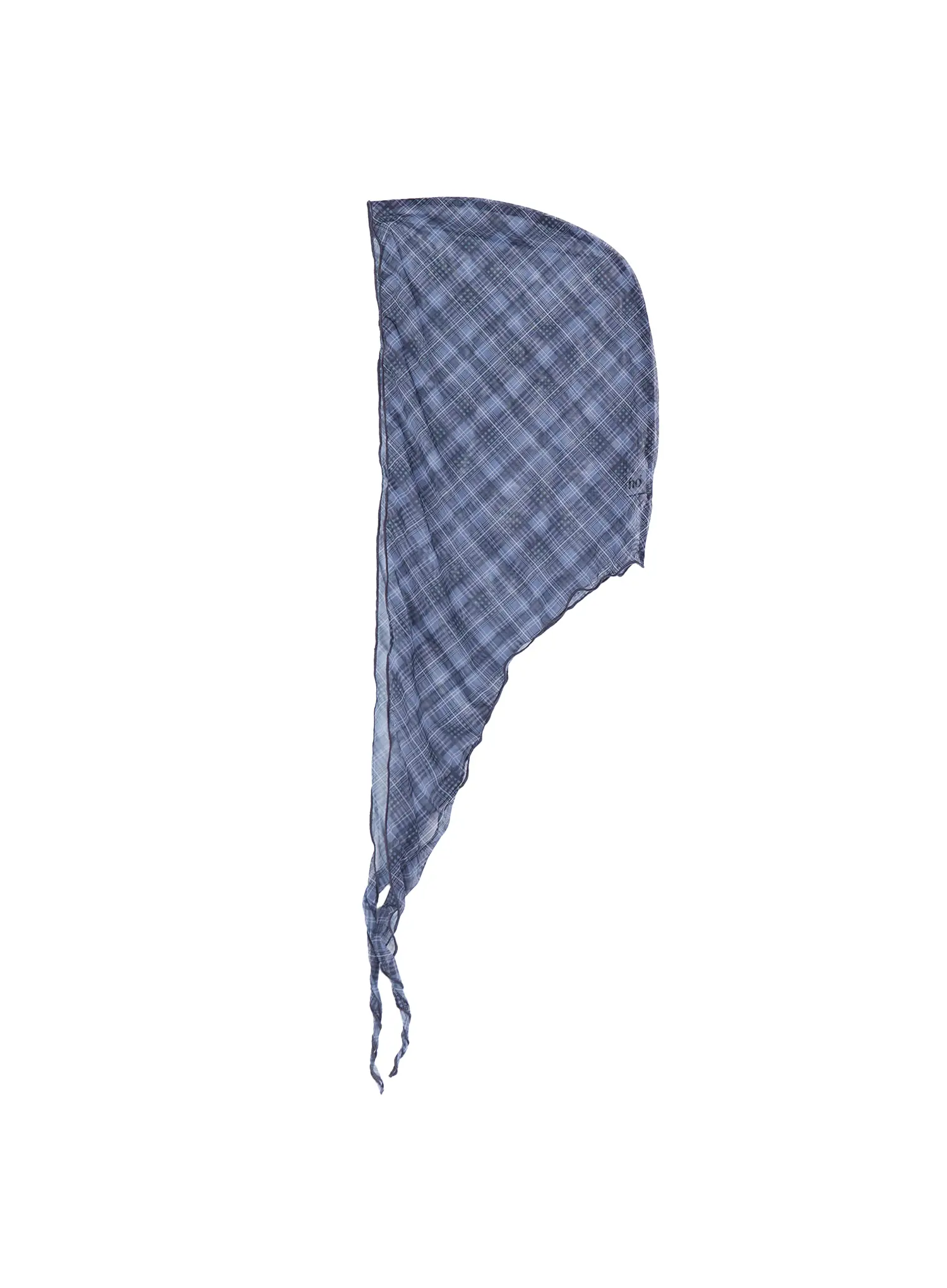 Sheer Plaid Head Scarf CL522 - Image 8
