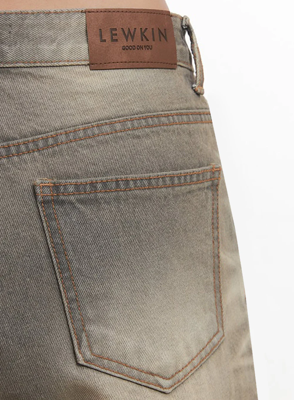 Sherry Washed Slim-Fit Bootcut Jeans IM528 - Image 7