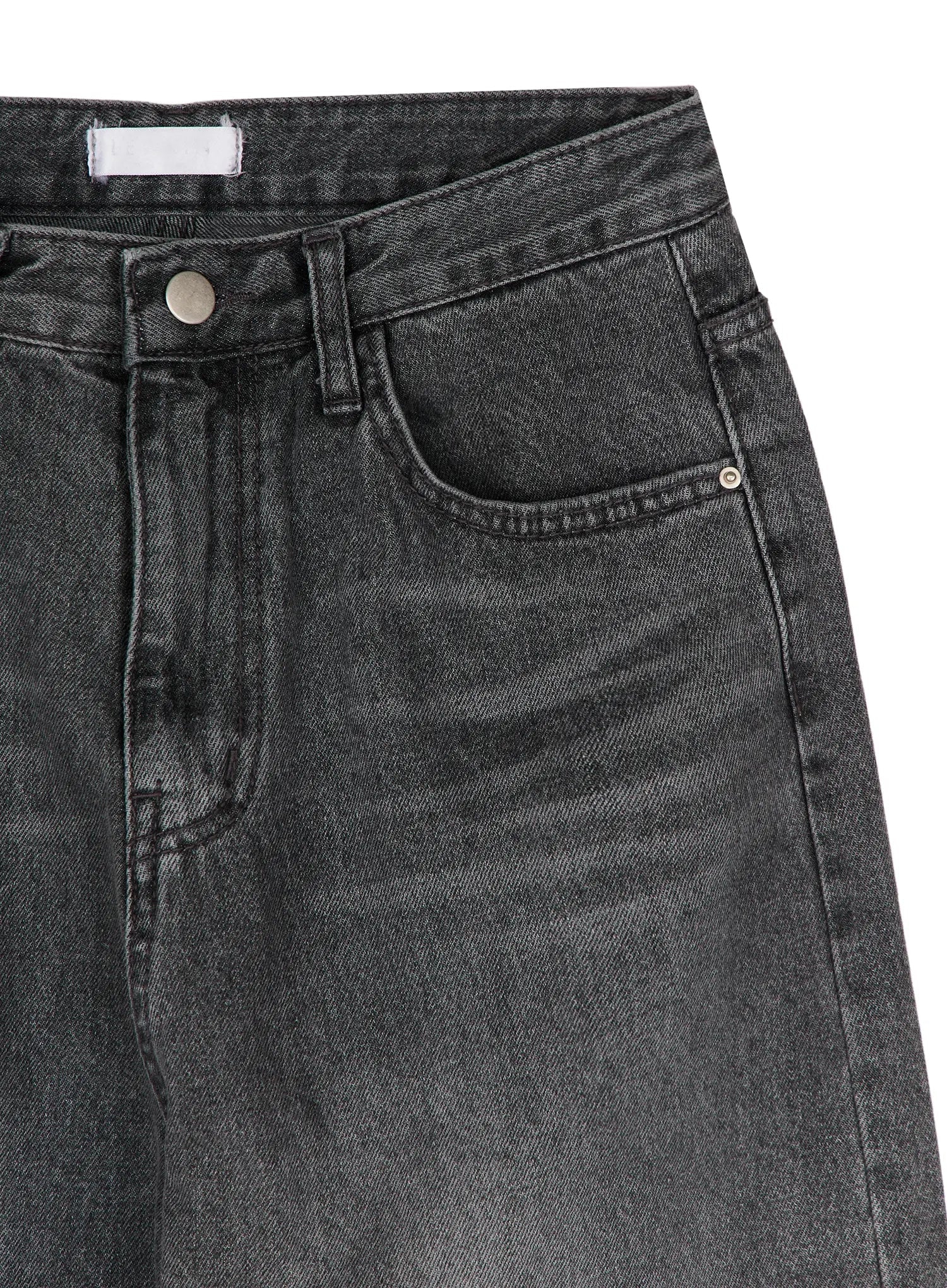 Shia Vintage Wash Wide-Leg Jeans IY514 - Image 12