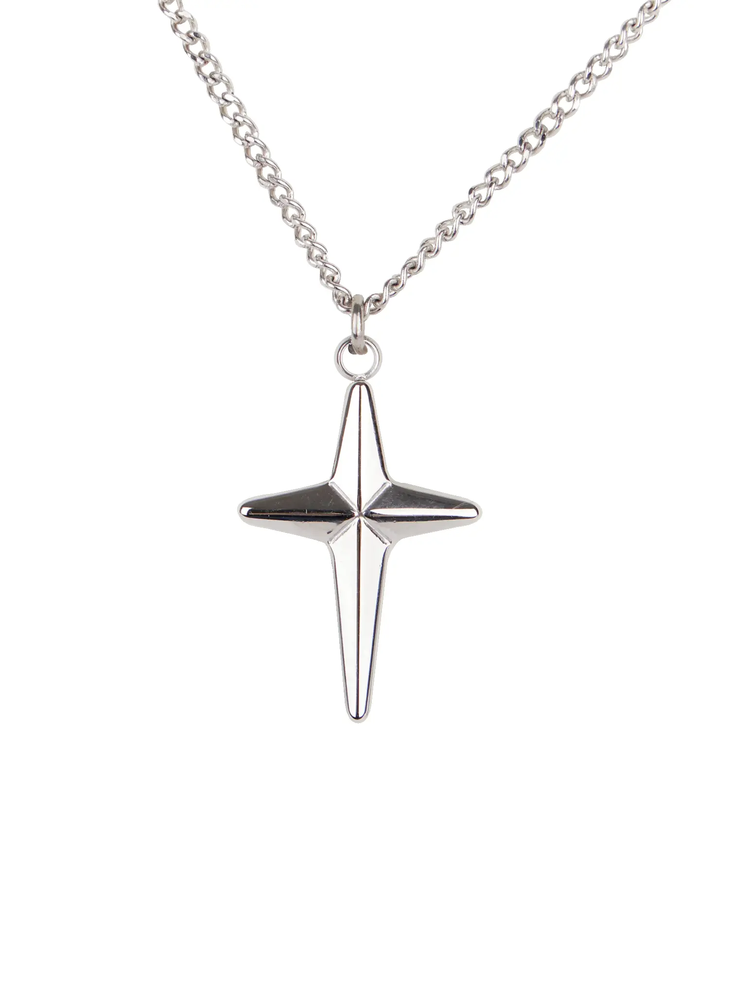 Shine Pendant Chain Necklace IO502 - Image 6