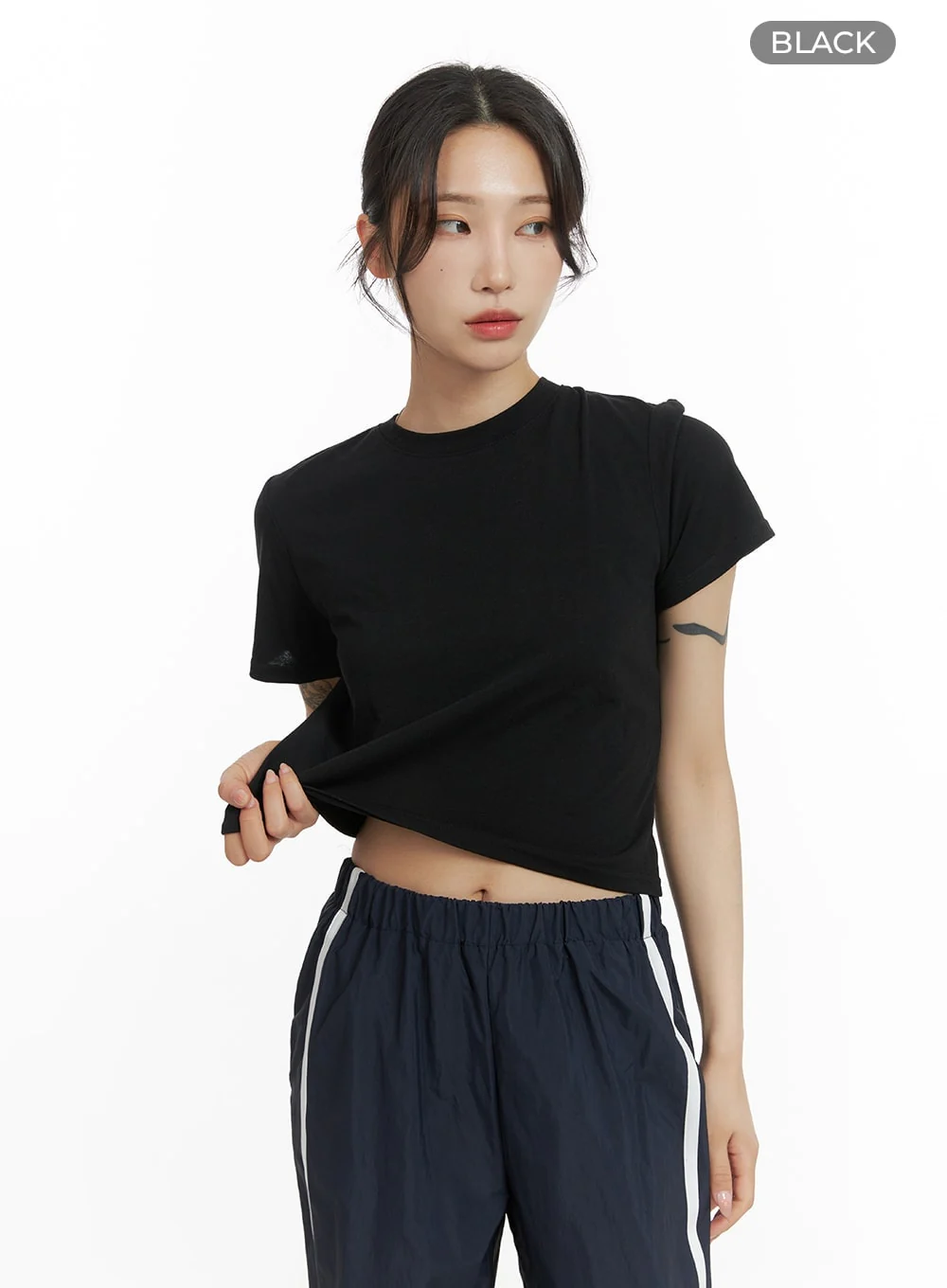 Shirred Cut-Out Back Top CM426 - Image 8