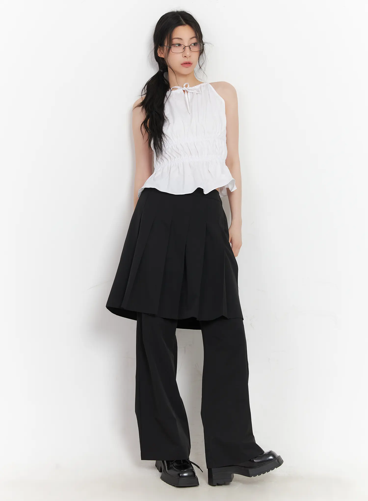 Shirred Halter-Neck Blouse CU510 - Image 10