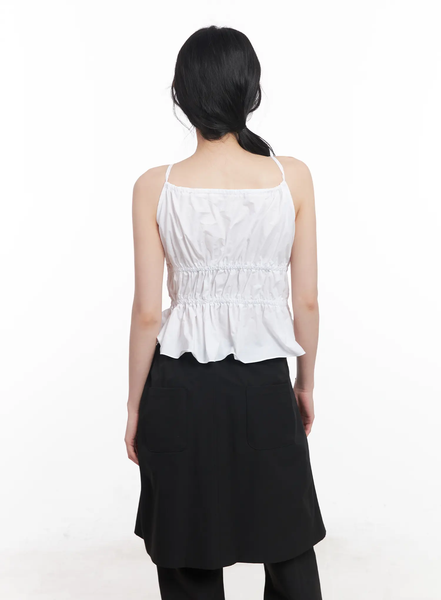 Shirred Halter-Neck Blouse CU510 - Image 8
