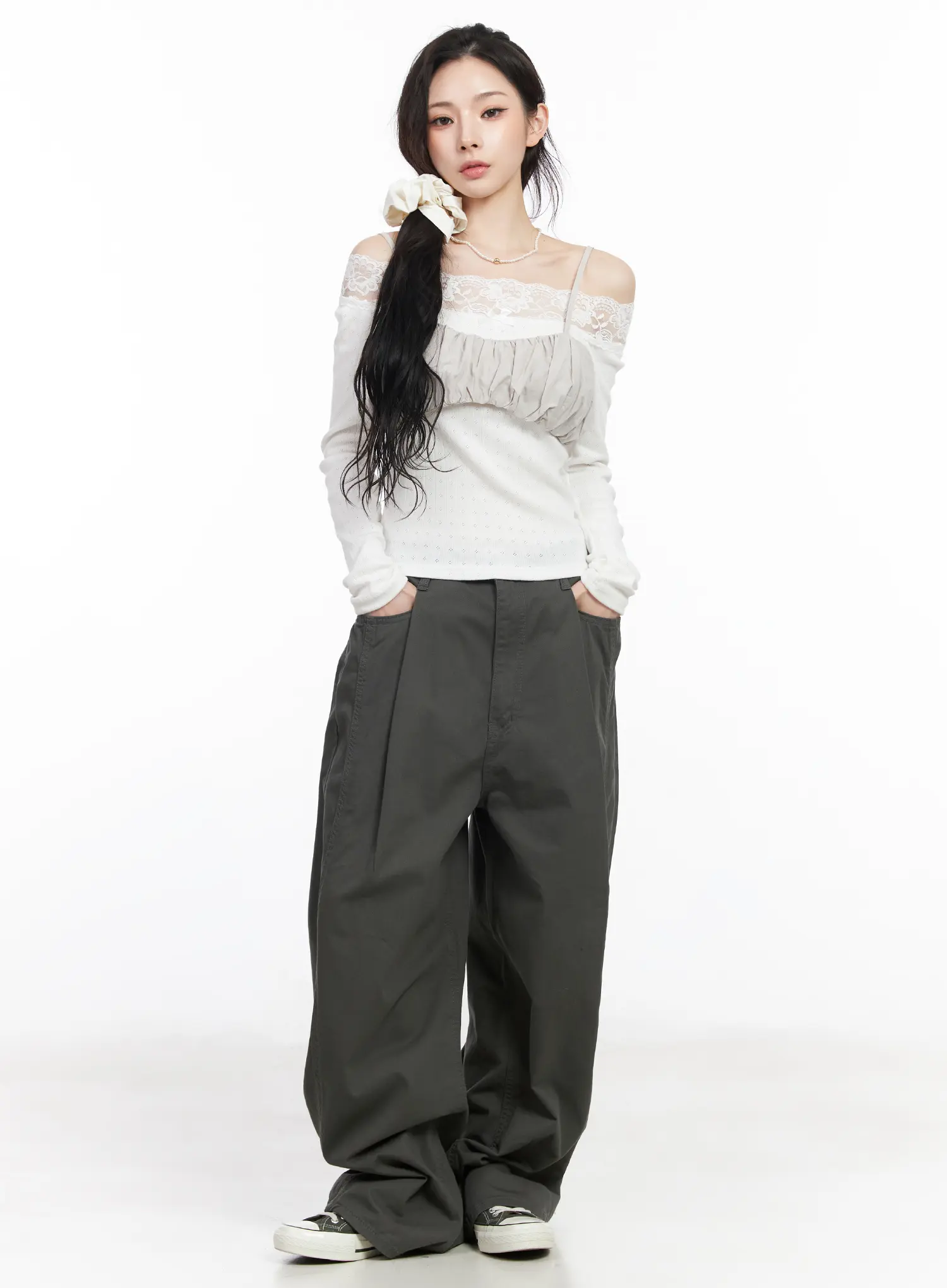 Shirred Micro Bustier Top CM518 - Image 3