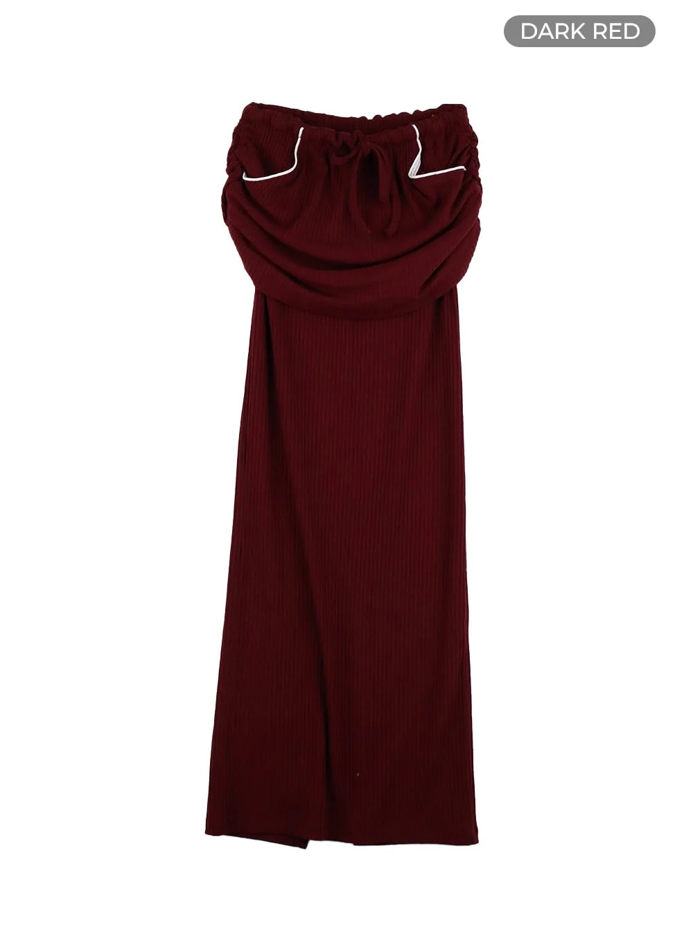 Shirred Sporty Maxi Skirt CY402 - Image 11