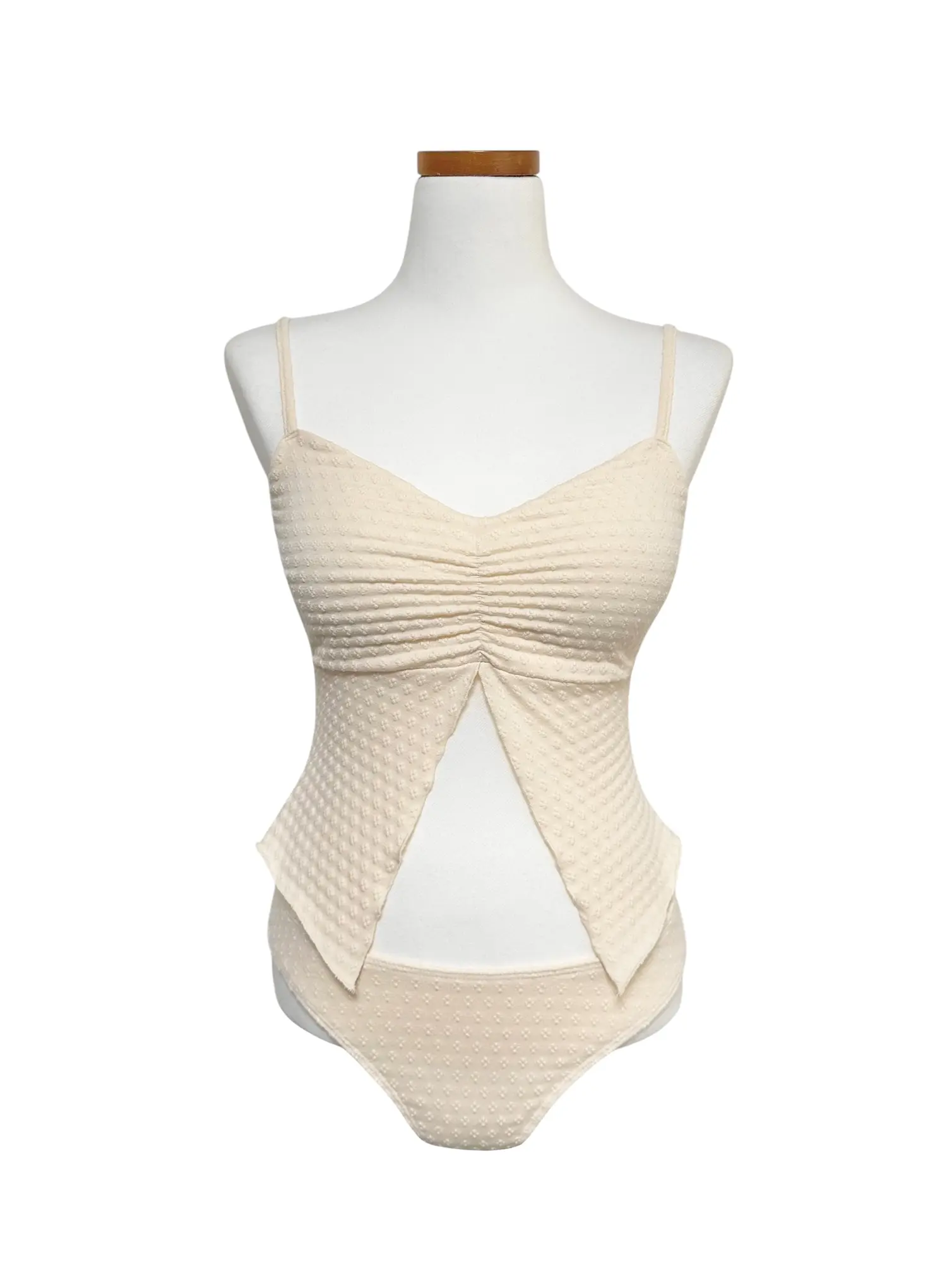 Shirred Tankini Set IY514