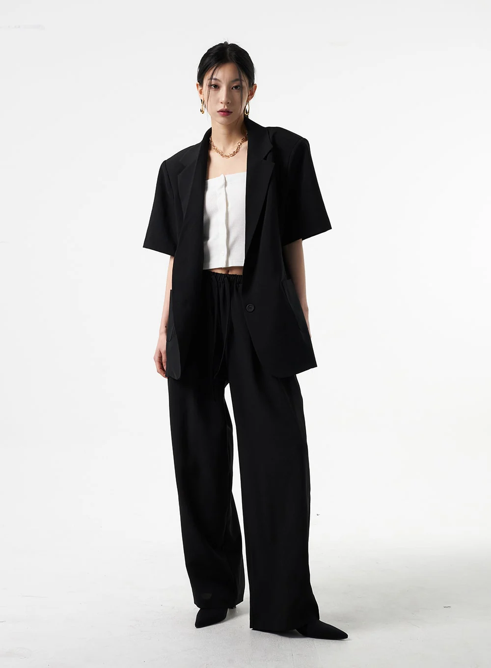 Short Sleeve Jacket IA326 - Image 3